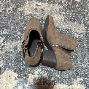 Indigo Brown Ankle Booties